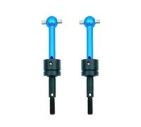 RC Car Drive Shafts For Tamiya For TT-01 For TT-02 TA04 53792 1/10 RC Car Upgrade Parts CVD Metal For Universal Drive Shaft Blue Red(Blue,2pcs)