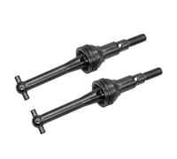 Rc Car DriveShafts Compatible With MJX For Hyper Go 14301 14302 14303 1/14 RC Car Upgrade Parts 2Pcs Metal CVD Drive Shafts Dog Bone(Black)