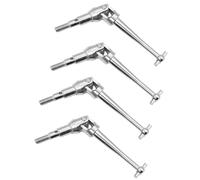 Rc Car DriveShafts Compatible With MJX For Hyper Go H16 16207 16208 16209 16210 1/16 RC Car Upgrade Parts Accessories Metal CVD Driveshaft(Silver,4pcs)