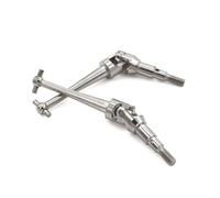 Rc Car DriveShafts Compatible With MJX H16 16207 16208 16209 16210 14209 14210 1/16 RC Car Upgrade Parts Accessorie 2pcs Steel CVD Driveshaft(Silver)