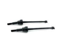 Rc Car DriveShafts Compatible With WLtoys 12423 12427 12428 1/12 RC Crawler Car Truck Upgrade Parts Accessories 2Pcs Metal Front Drive Shaft CVD(Black)