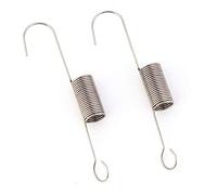 RC Car Engine Carburetor Return Spring Replacement Accessory Stable Performance Upgrade Fittings 1/8 Scale Nitro Car Silver 2 Pcs