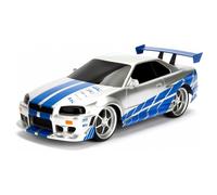 Rc Car Fast & Furious Nissan Skyline Gtr 1:16 Silver