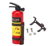 RC Car Fire Extinguisher, Simulation Metal Mini Fire Extinguisher Toy, Simulation Design Vivid Lightweight, Fire Extinguisher Toy RC Car Accessories for AXIAL SCX10 WPL MN Series (Red)