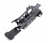 RC Car Frame Parts For Tamiya 1/10 Aluminum Alloy For Chassis Frame Kit RC For Buggy Car Upgrades Parts Model Vehicle Accs(Black)