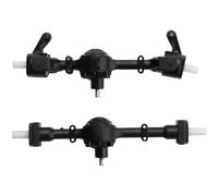 RC car front rear axle Compatible With WPL B1 B14 B24 C14 C24 C34 C44 1/16 RC Cars Upgrades Modification Parts 2Pcs Gear Front Rear Axle Bridge