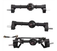RC car front rear axle Compatible With WPL B16 B36 6X6 6WD 1/16 RC Car Upgrade Parts Modification Accessories 3Pcs Front Middle Rear Portal Axle Set