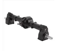 RC car front rear axle Compatible With WPL C14 C24 C24-1 C34 C44 B14 B24 1/16 RC Car Upgrade Parts Modification Spare 2Pcs Front Rear Portal Axle