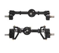 RC car front rear axle Compatible With WPL C14 C24 C24-1 C34 C44 B14 B24 1/16 RC Car Upgrade Parts Modification Accessories Front Rear Portal Axle
