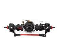 RC Car Front Rear Axle For Tamiya Axle Metal Front Rear Differential Built-in Steel Gear 1/14 RC Trailer Tractor Tow Drag Truck Upgrade Parts