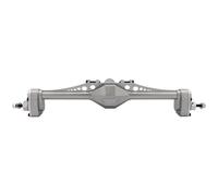 RC Car Front Rear Axle Set For Axial For Capra 1.9 For Unlimited Trail For Buggy For UTB For Currie F9 1/10 Aluminum Alloy Front And Rear Portal Axle RC Crawler Car Upgrade(Silver,Rear)