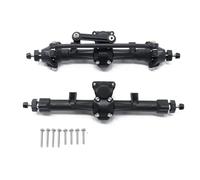 RC Car Front Rear Axle Set For Axial For SCX24 For Gladiator For Bronco C10 For Deadbolt For JLU 1/24 RC Crawler Car Metal Complete Front And Rear Portal Axle Set