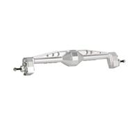 RC Car Front Rear Axle Set For Universal Accessories 1/10 RC Crawler Cheater Rigs Aluminum Offset For Capra Portal Axle Adjustable Upper Link Mount