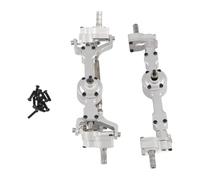 RC car front rear bridge Compatible With MN D90 For MN-90 MN96 For MN98 For MN99S MN45 1/12 RC Car Upgrade Parts Accessories Metal Front Rear Portal Axle