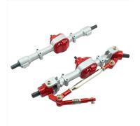 RC car front rear bridge Compatible With MN Mang Cow For MN82 LC79 RC Truck Car Upgrade Parts Replacement Accessories 2Pcs Metal Gear Front Rear Axle