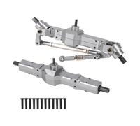 RC car front rear bridge Compatible With WPL C14 C24 C34 C44 B14 B24 1/16 RC Truck Car Upgrade Parts Accessories Metal Front Rear Bridge Axle Gear Box
