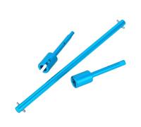 RC Car Joint Cup Kits, RC Main Center Drive Shaft Easy To Install Rustproof for Upgrading (Blue)