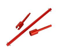 RC Car Joint Cup Kits, RC Main Center Drive Shaft Easy To Install Rustproof for Upgrading (Red)