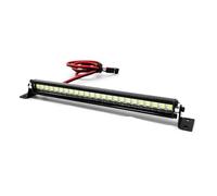 RC Car Light Strips Kit For Axial For SCX10 90046 90047 90060 For SCX24 For Wrangler D90 For Rubicon Body 1/10 RC Car Roof Lamp 24 36 Light Bar RC Crawler(101.2mm)