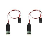 RC Car Light Strips Kit For HSP For Tamiya For Axial For SCX10 For Traxxas For Trx4 1/10 1/8 2Pcs 3CH 3-Channel Lamp Light Control Switch Panel RC Model Car