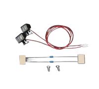 RC Car Light Strips Kit For Tamiya For Scania 770S 56368 For Volvo For Benz For Man Lesu 1/14 1 Pair Square Spotlight Front Rear Upgrading Lights Lamp RC Truck Car(B)