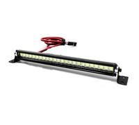 RC Car Light Strips Kit For Wrangler D90 For Axial For SCX10 90046/47 90060 For SCX24 For Rubicon Body 1/10 RC Car Roof Lamp 24 36 Light Bar RC Crawler(101.2mm)