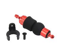 RC Car Manual Oil Pump, 1/0 Scale RC Model Vehicle, Pump, Aluminum y with Rubber for (Red)