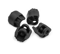 RC Car Models Parts For Arrma 6S For Typhon For Notorious For Kraton Outcas For Mojave 1/7 1/8 Universal Plastic Shock Absorber Cap Upgrades Parts(Black)