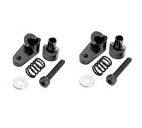 RC Car Models Parts For Arrma For Granite For Small For Typhon For Grom For Mojave 1/14 1/18 RC Car Upgrade Parts Metal 20T Servo Arm Horn(Black,2pcs)