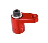 RC Car Models Parts For Arrma For Granite For Small Typhoon For Mojave Frame 1/18 1/14 20T Metal Servo Arm RC Repair Accessories Decorative Spare(Red)