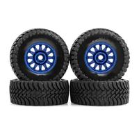 RC Car Models Parts For Arrma For MJX For Hyper GO For Mojave For Grom For Jjrc Q130 14211 1/14 1/16 1/16 4pcs 68x27mm Wheel Tyre RC Car Parts(Blue)