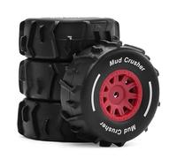RC Car Models Parts For Arrma For Mojave For Grom 1/16 4pcs 72mm Short Course Truck Sand Tire RC Car Upgrade Parts Accessories(Red,TypeC)