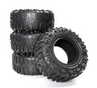 RC Car Models Parts For Jc 1/7 1/8 4Pcs 2.6 Inch Rubber For Climbing Tire RC Crawler Car Upgrade Parts Decorative Spare Toy Models