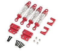 RC Car Models Parts For MN For MN82 Model 82s 82Pro LC79 60mm Shocks All Metal Set Remote Control Car Upgrade And Modification Accessories(Red)