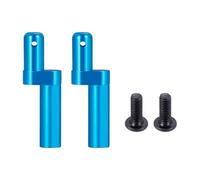 RC Car Models Parts For Tamiya For TT02 1/10 2Pcs Aluminium Alloy Battery Fixing Post RC Drift Car Upgrade Parts Modified Accessories Replacement DIY Parts