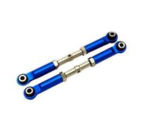 RC Car Models Parts For Traxxas For Slash For Rustle 3644 3643 5539 Hard Steel Front For Up Down Rear Ajustable Turnbuckles Camber Link Steering Link(Blue,Rear)