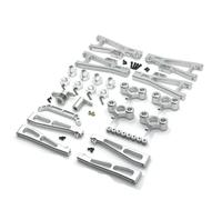 RC Car Models Parts Upgrade Accessories Kits Summary Metal For J3 1/10 RC Car Parts Modifications Decorative Spare Replace Toy Models(Silver)