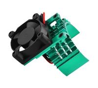 RC Car Motor Cooling Fan Electric Motors Cooling Fan Heatsink Sturdy Heat Dissipation for 1/5 1/8 1/10 RC Car Replace, Green
