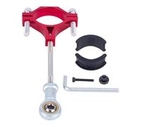 RC Car Parts 1/10 1/8 1/7 RC Crawler Car Upgrade Parts Accessories 1Pcs Metal Trailer Hook Tow Hooks Camping Vehicle Connecting Rod(Red)