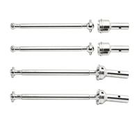RC Car Parts Compatible With Arrma 1/7 For LIMITLESS For INFRACTION 6S For BLX 1/8 RC Cars Parts Steel Metal Front Rear Drive Shaft CVD Driveshaft(Silver)