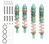 RC Car Parts Compatible With ARRMA For Kraton 1/8 RC Car Upgrade Modification Parts 4pcs 110mm 135mm Metal Oil Shock Absorber Damper(Green)