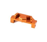 RC Car Parts Compatible With Axial For Capra Currie F9 SuperShafty CP44 1/10 RC Crawler Upgrade Parts Aluminum Rear Upper Link Riser Mount(Orange)