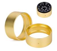 RC Car Parts Compatible With Axial For SCX10 II/III For Traxxas For TRX4 D90 1/10 RC Crawler Car Parts 1.9" Metal Beadlock Wheel With (94g/PCS)(2pcs)