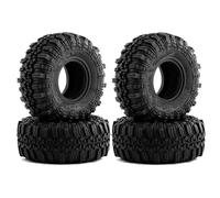 RC Car Parts Compatible With Axial For SCX24 For Bronco AX24 For TRX4M Enduro24 1/18 1/24 RC Crawler Car Parts 4pcs 57mm 1.0" Soft Rubber Wheel Tire