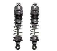 RC Car Parts Compatible With HBtoys R1001 R1002 R1003 1/10 RC Car Upgrade Parts Metal Front And Rear Hydraulic Shock Absorbers(Grey)