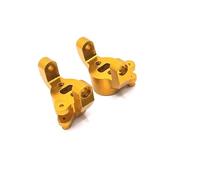 RC Car Parts Compatible With HBtoys ZP1001 ZP1002 ZP1003 ZP1004 ZP1006 ZP1008 1/10 RC Car Upgrade Parts Metal CNC Front Axle C-type For Seat(Yellow)