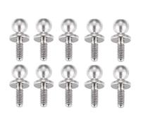 RC Car Parts Compatible With LOSI Micro-B Micro-T 1/24 1/28 RC Car Upgrade Parts Accessories Aluminum Alloy Ball Head Joints Set