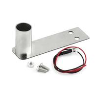 RC Car Parts Compatible With Redcat For HPI For Tamiya D4 D5 For Kyosho Metal Exhaust Pipe Tail Throat With Light 1/10 RC For Racing Drift Car(ColorC)