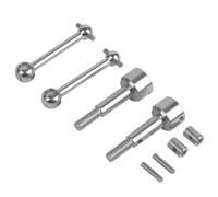 RC Car Parts Compatible With Tamiya MF-01X M05 M-05 PRO M-06 1/10 RC Car Upgrade Parts Modification Spare 2pcs Steel For Universal For Swing Shaft