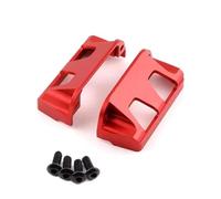 RC Car Parts Compatible With Traxxas For E-REVO 2.0 86086-4 For REVO 3.3 For SUMMIT For Slayer For Pro 4x4 1/10 RC Car Parts Metal Steering Servo Guard(Red)
